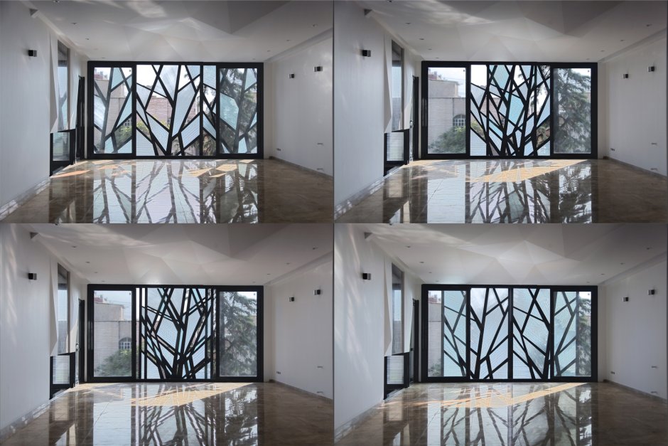 Витраж в современном стиле