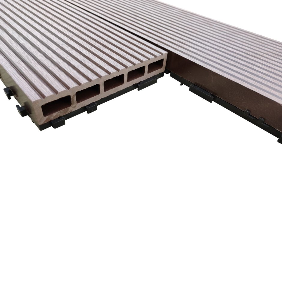 Террасная доска ДПК itp цвет серый 3000х162х26 мм 0.486 м²