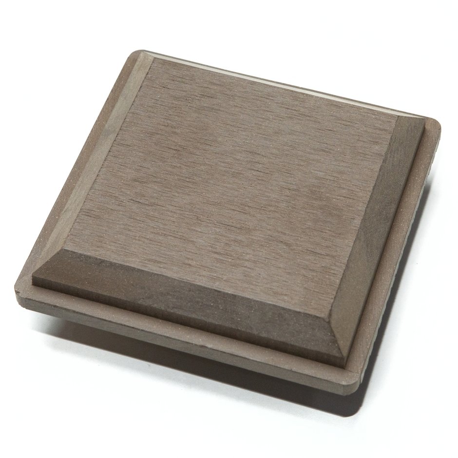 Схема крепления террасной доски из ДПК