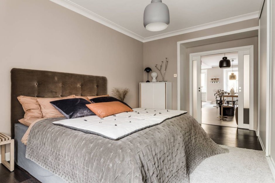 Цвет стен капучино