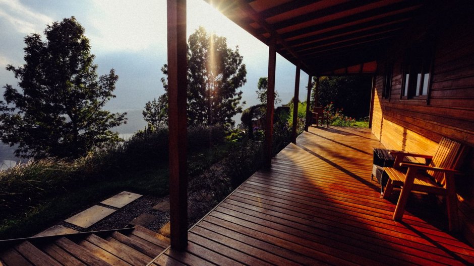 Терраса с видом на природу