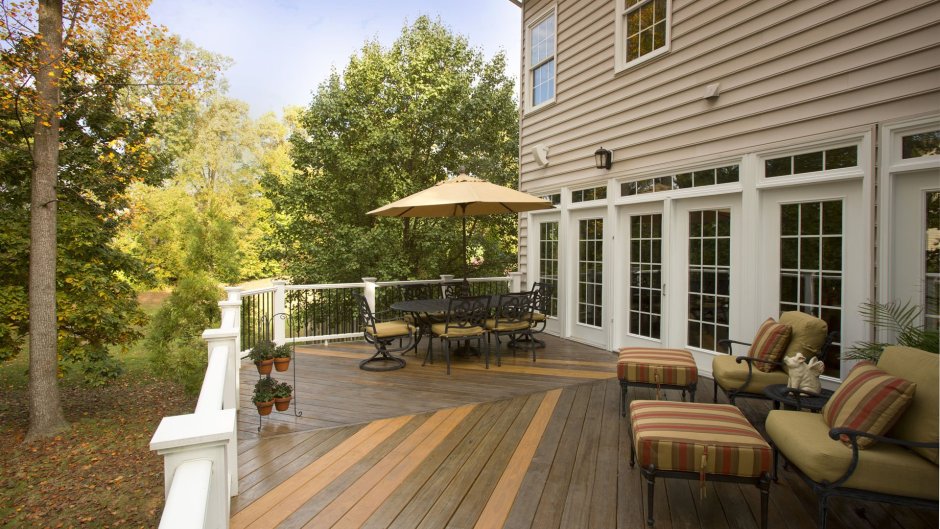 Вид на море с балкона