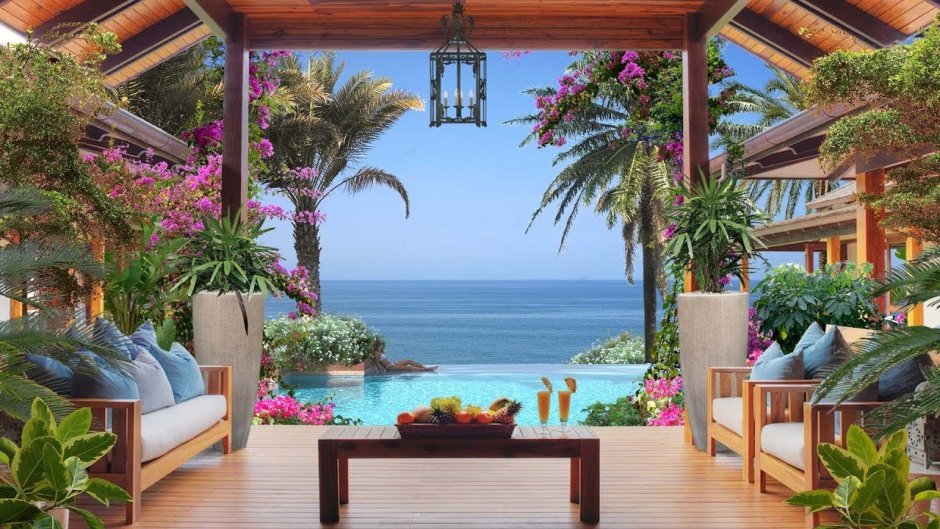 Веранда с видом на море