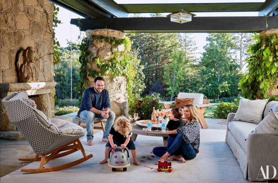 Чаепитие на веранде