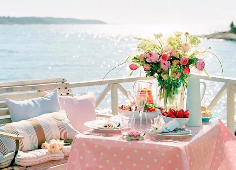 Терраска в стиле Прованс