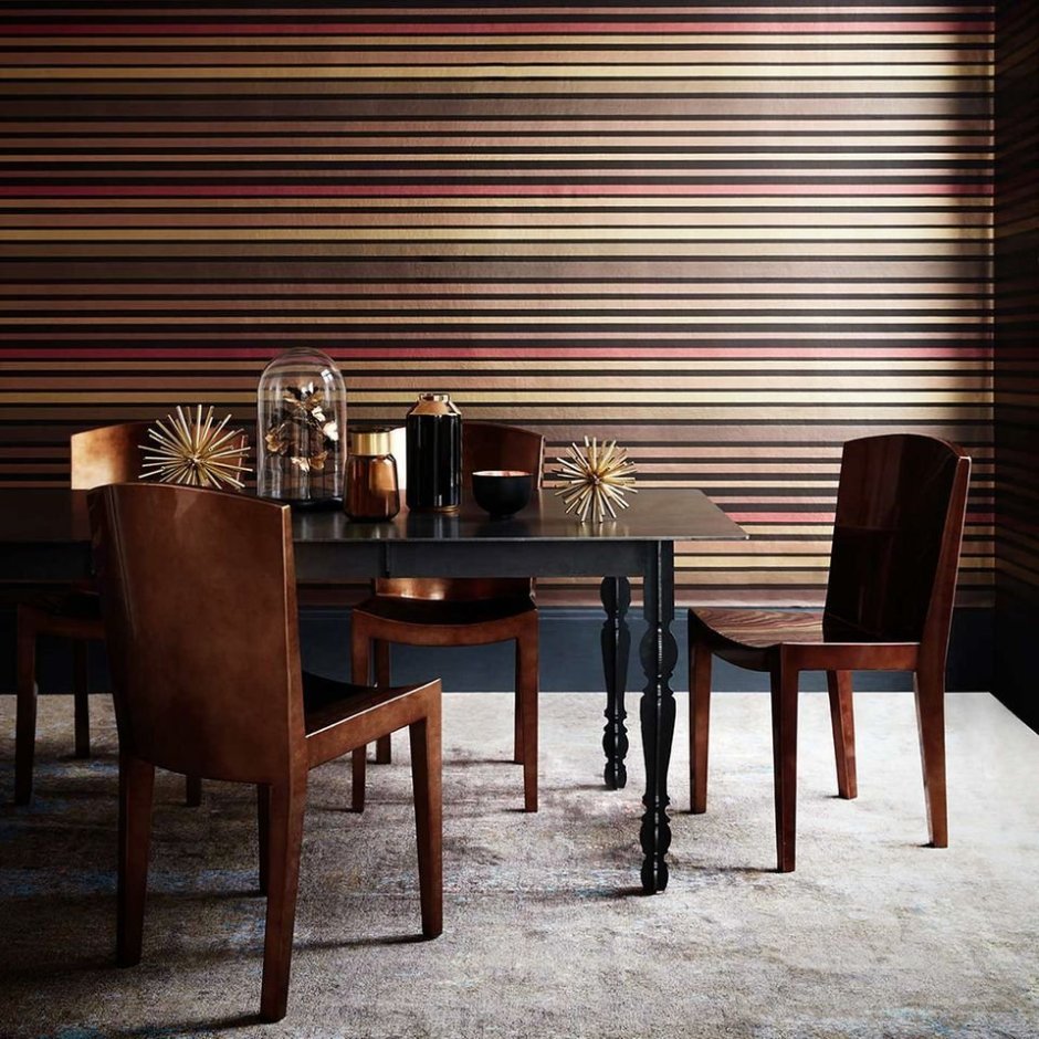 Полоски в интерьере