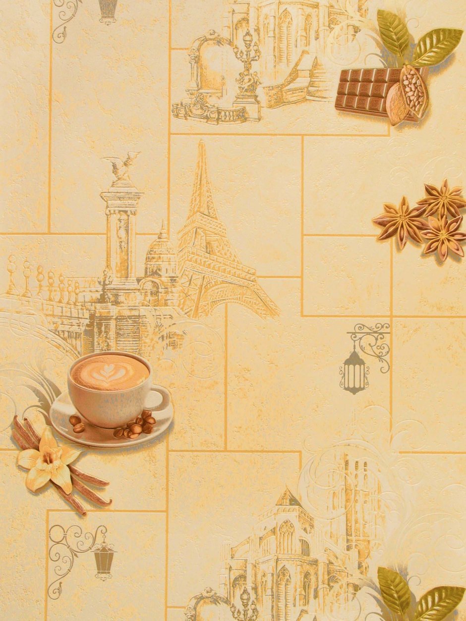 Обои виниловые Elysium Франция бежевые 0.53 м 98000