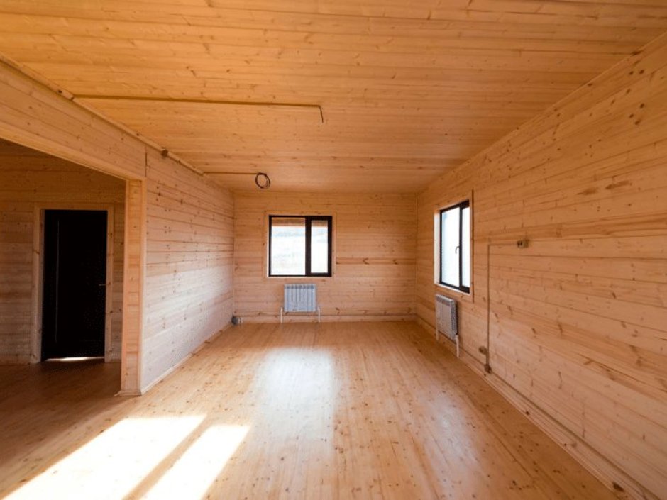 Имитация бруса 135х16 внутри