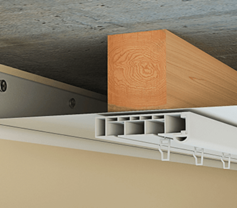 Потолочный карниз для натяжных потолков