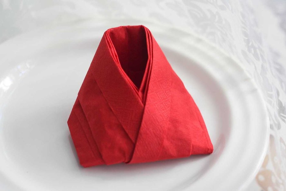 Сложенные салфетки