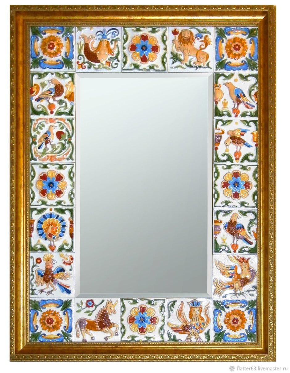 Зеркало из мозаики