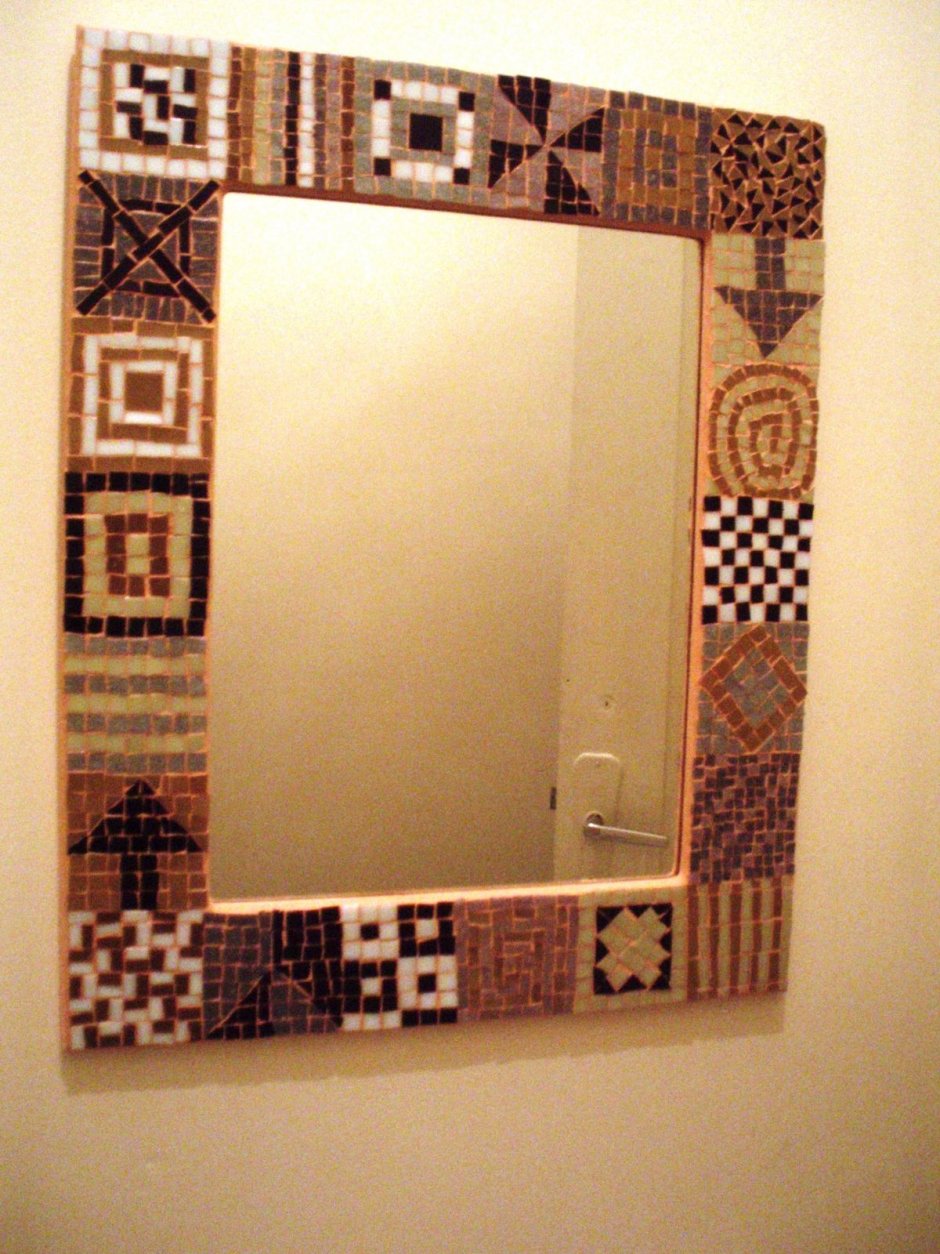 Мозаичная плитка из глины