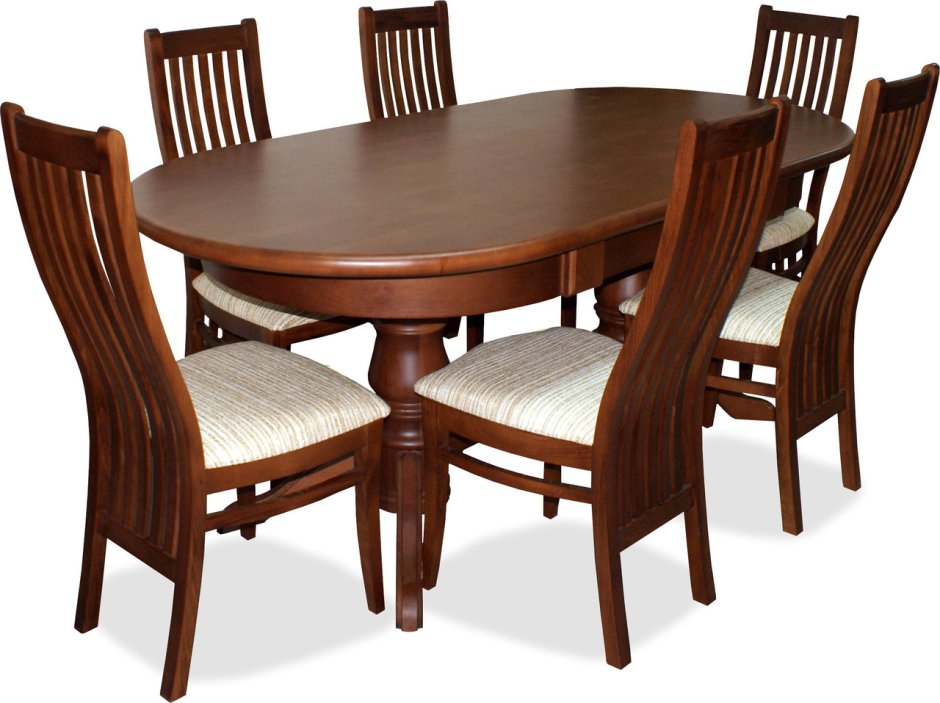 Стол кухонный деревянный белый