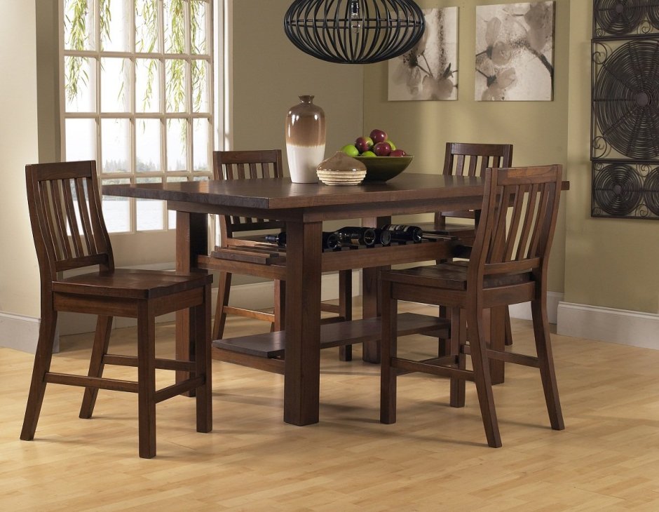 Кухонный стол из массива сосны