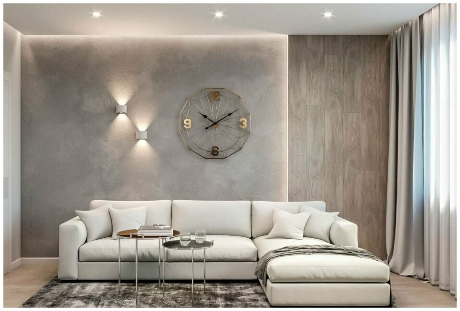 Декоративная штукатурка в интерьере