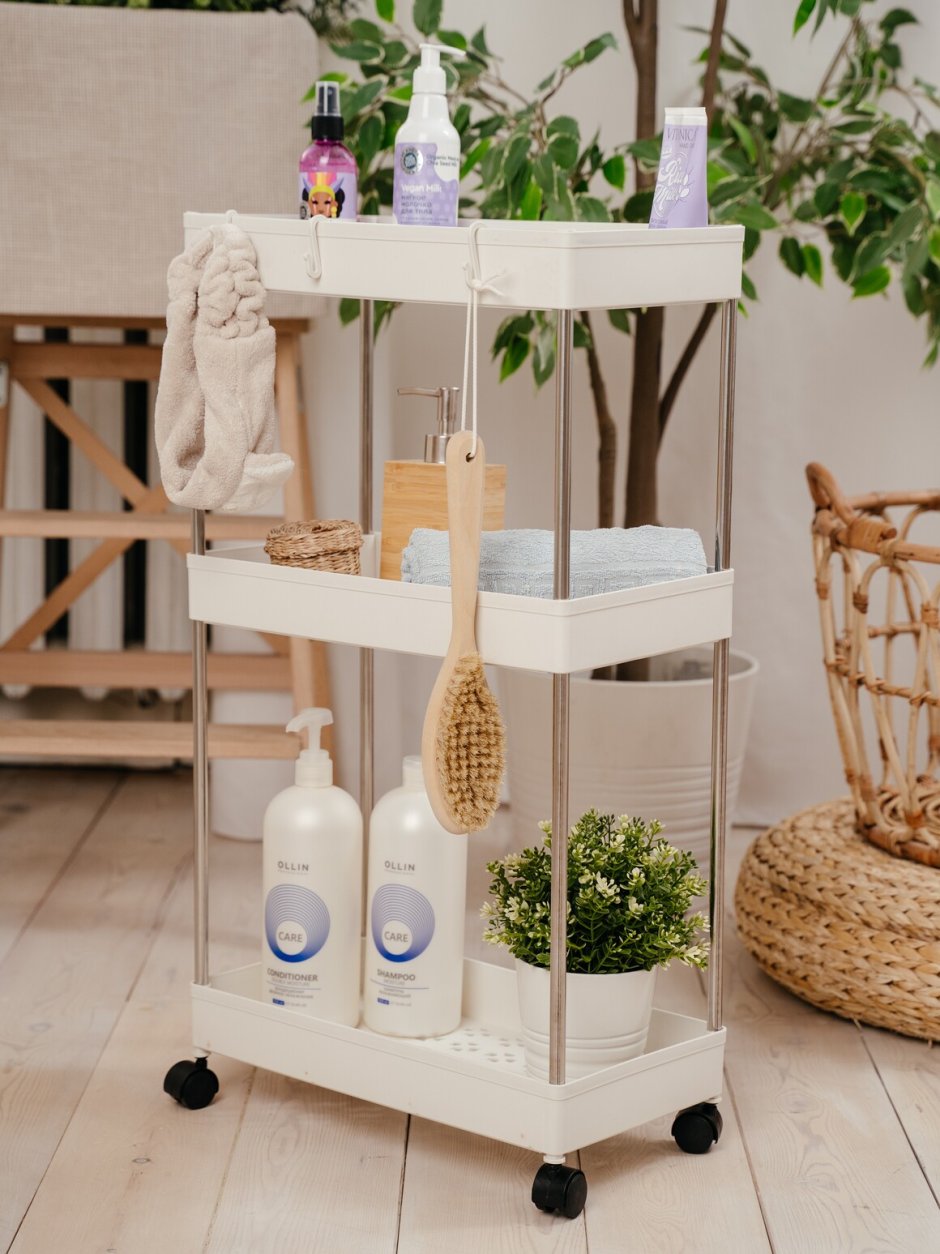 Полка напольная в ванную