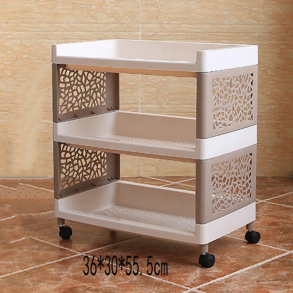 РОГРУНД стеллаж, бамбук, 33 см