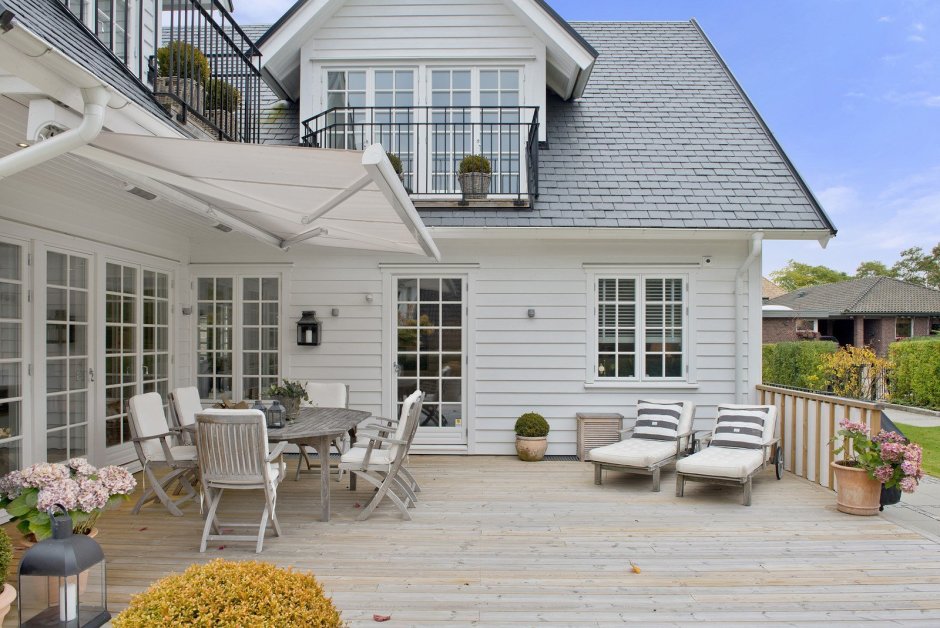 Дом в скандинавском стиле фасад