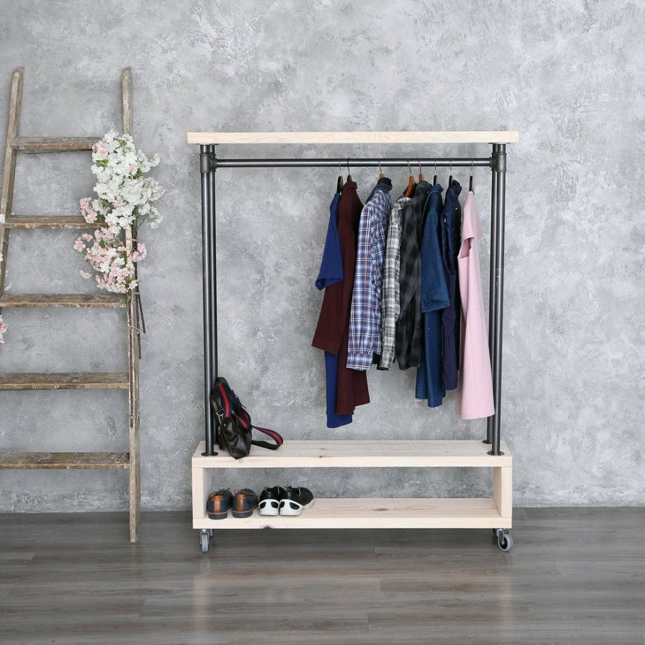 Вешалка в стиле лофт