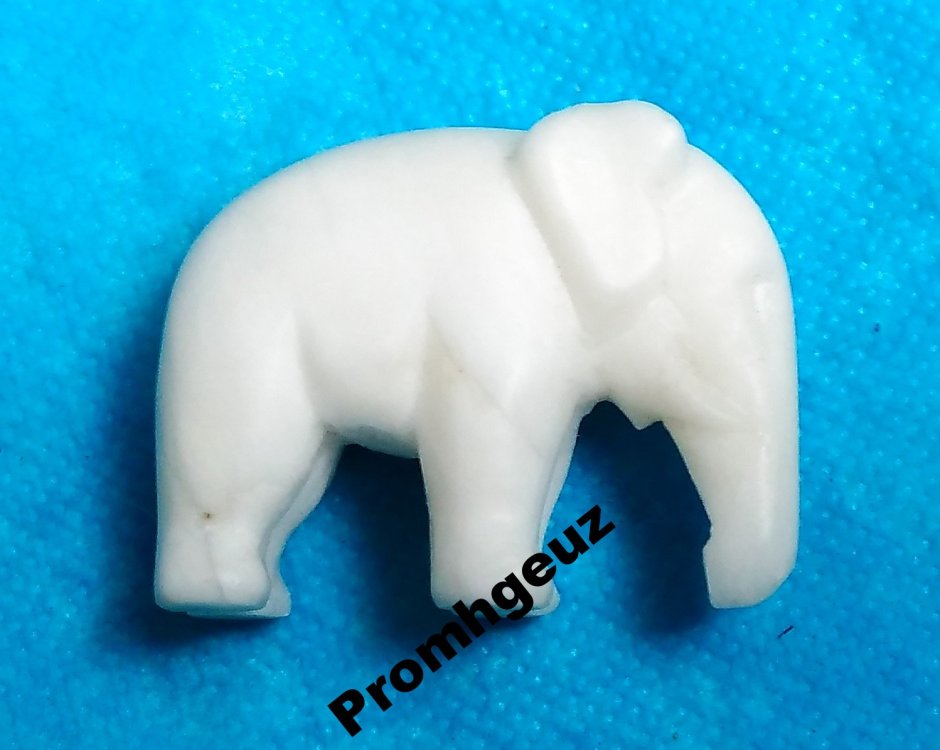 Мраморные слоники 7 штук