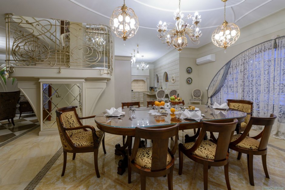 Кухня в деревянном доме