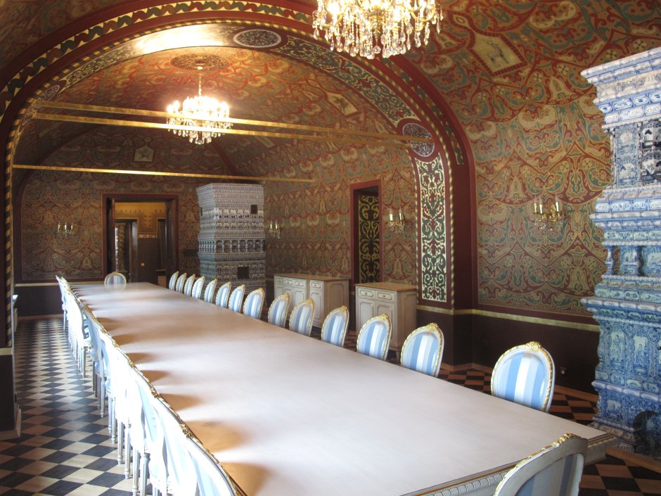 Интерьер русская изба русский Терем