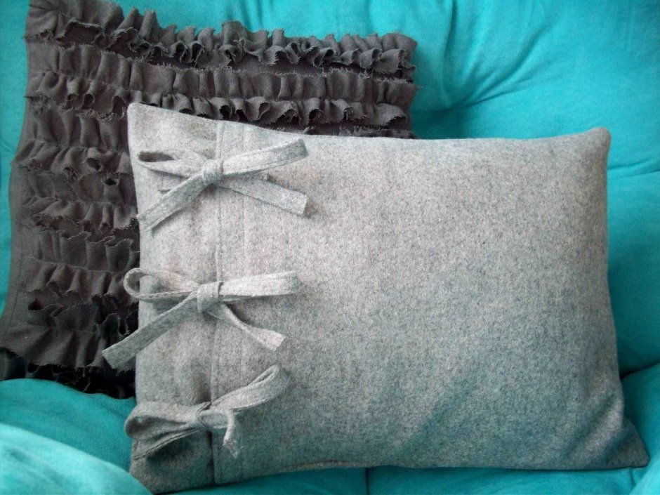 Декоративные наволочки на подушки своими руками