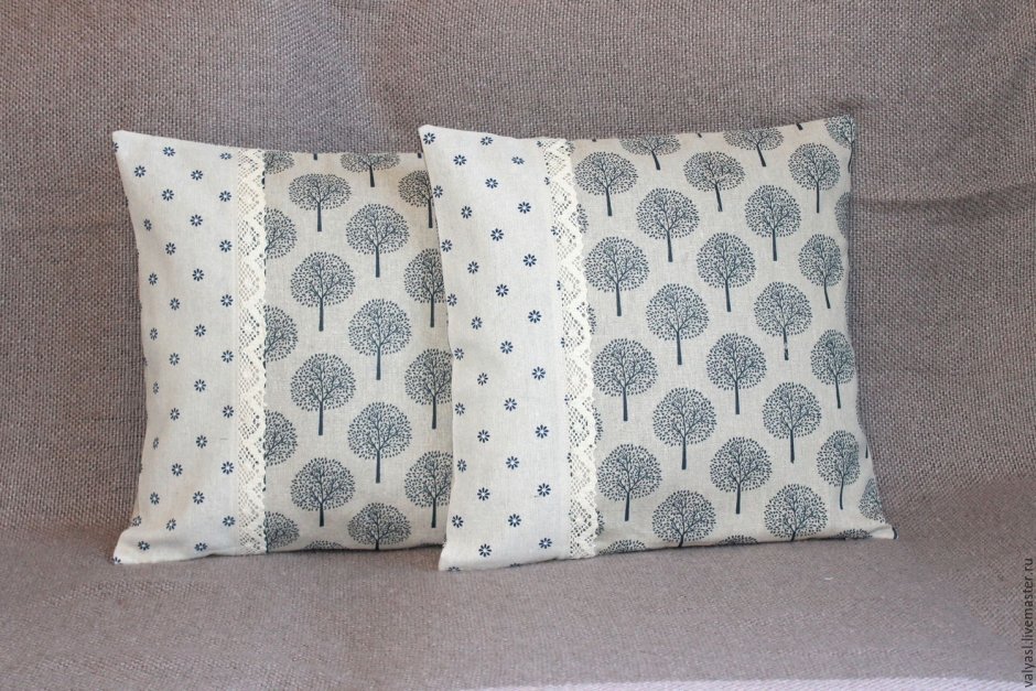 Подушки из ткани