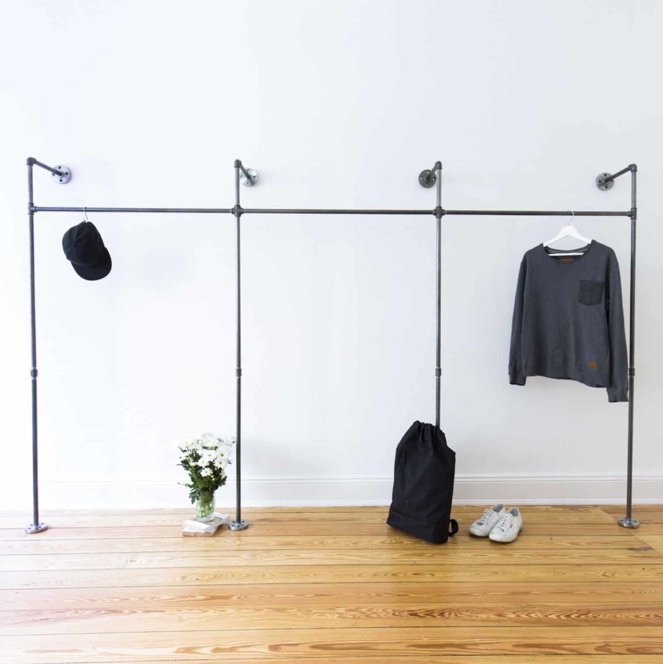 Рейл вешалка лофт