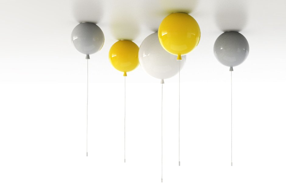 Воздушный шар с корзиной