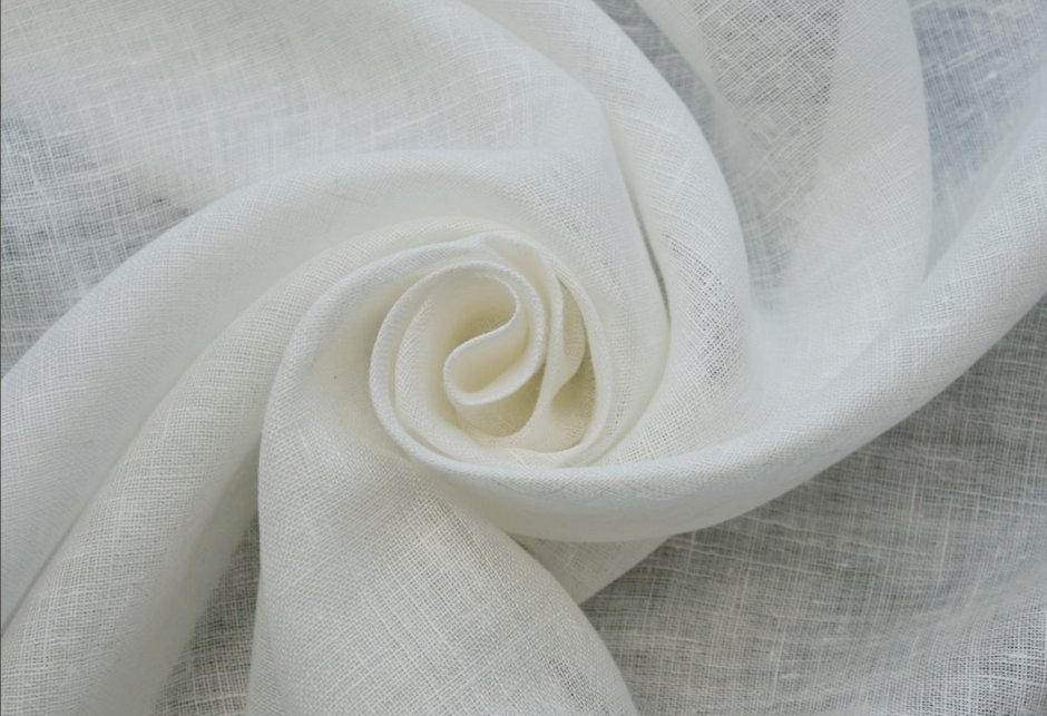 Тюль из льна