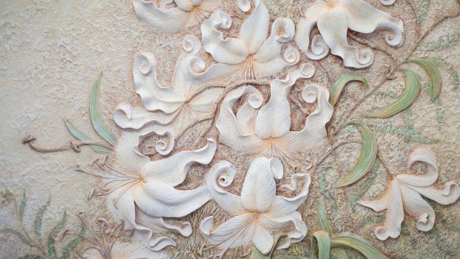 Барельеф магнолии Юлия Быковская