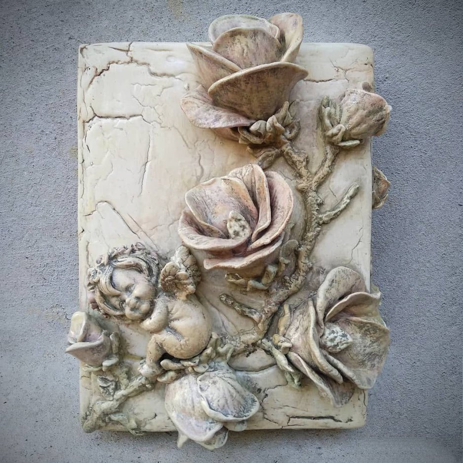 Панно лепка