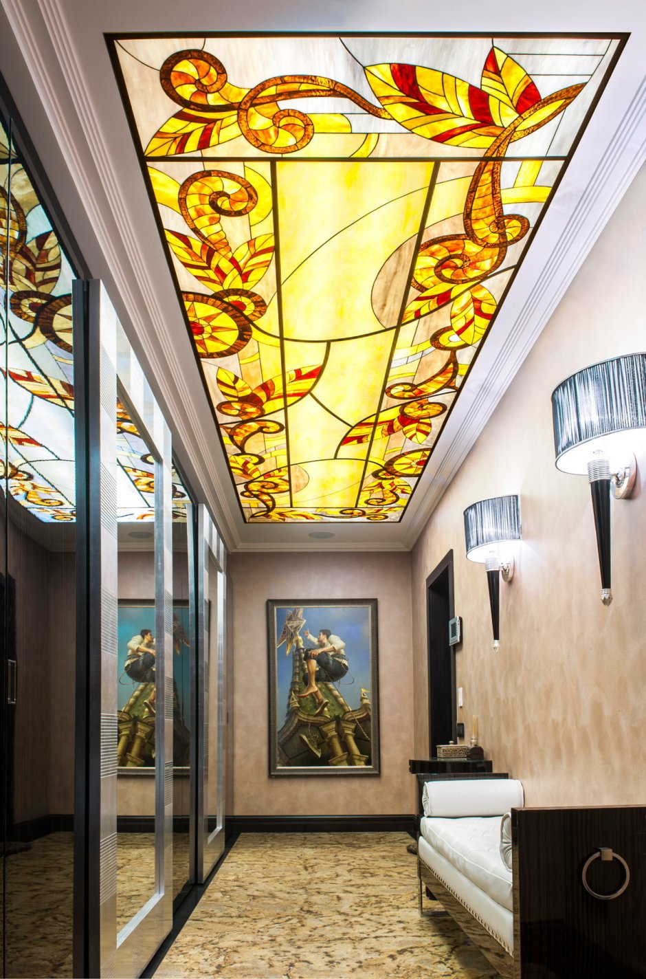 Декор на стену с подсветкой