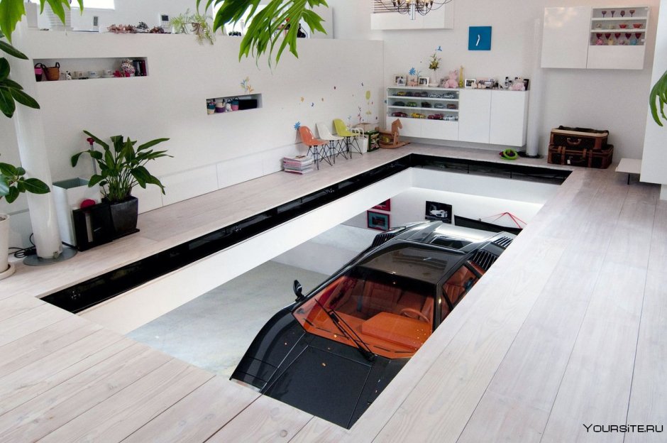 Дизайнерский гараж