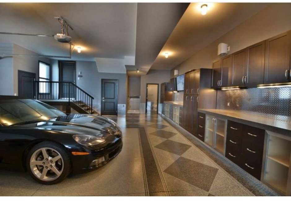 Дизайнерская отделка гаража