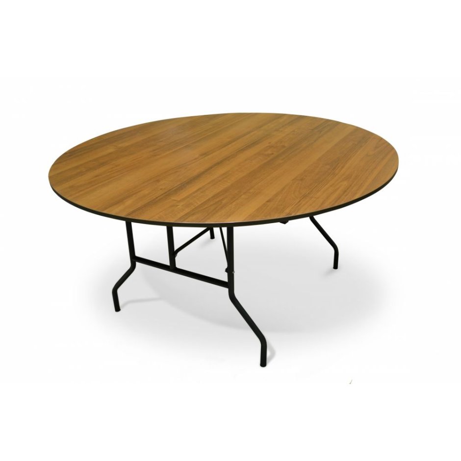 Стол банкетный круглый складной resto 180 см