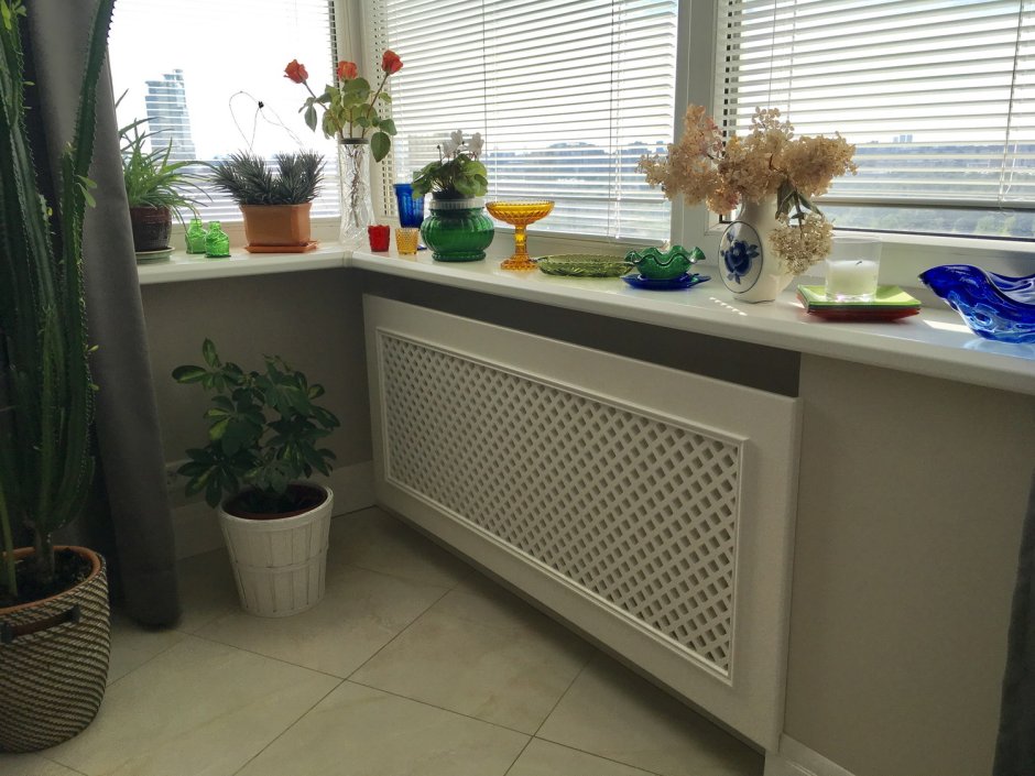 Экран под подоконник