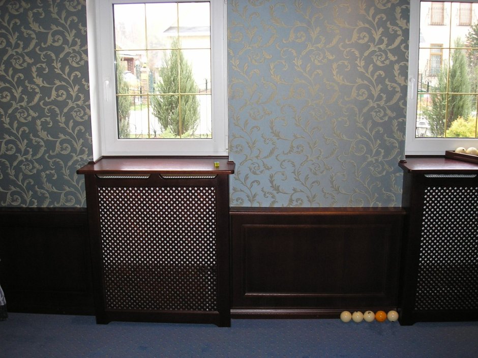 Обшивка старых батарей