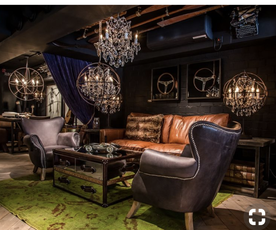 Диван Честерфилд стимпанк