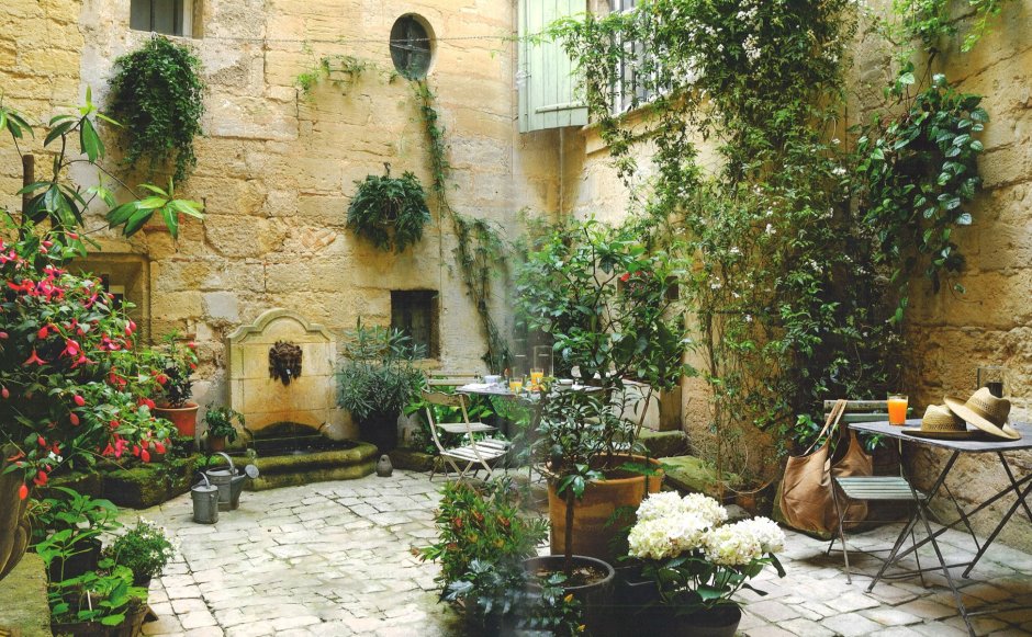 Сад в стиле Прованс Италия