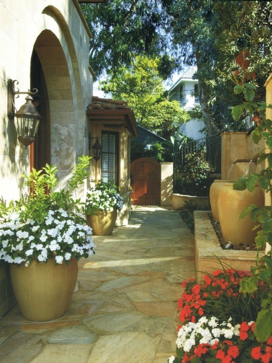 Итальянский сад ландшафт Тоскана