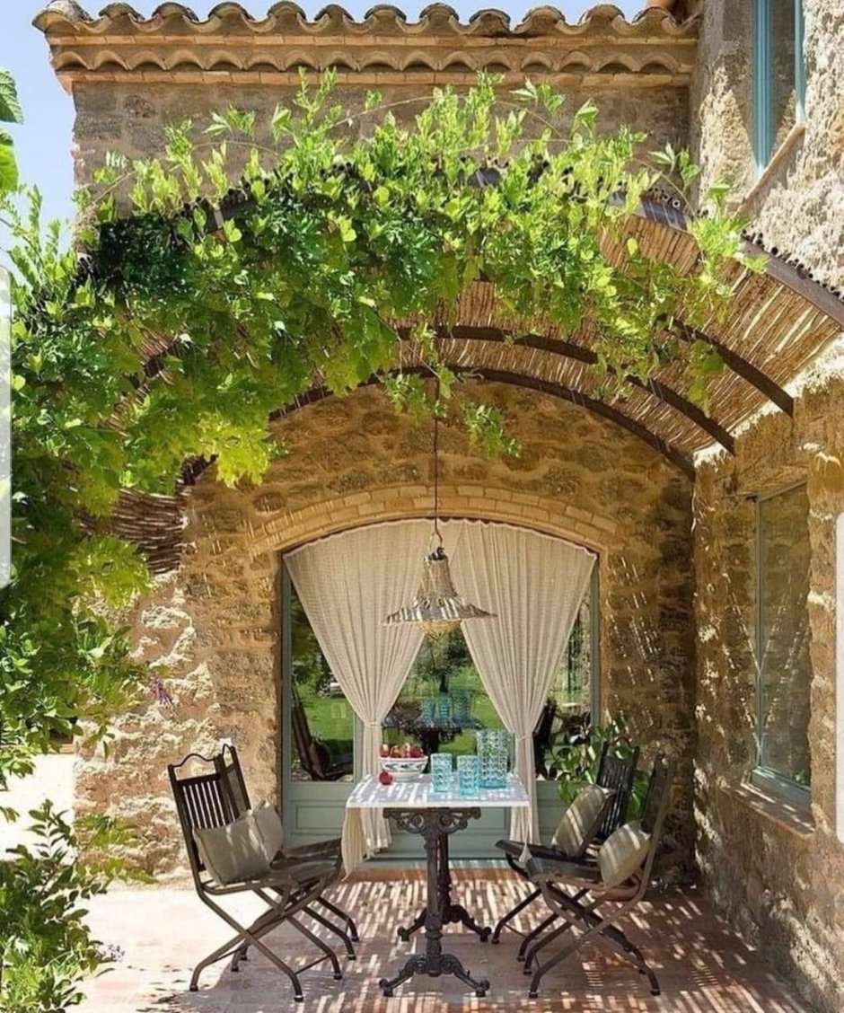 Сад в стиле Тоскана