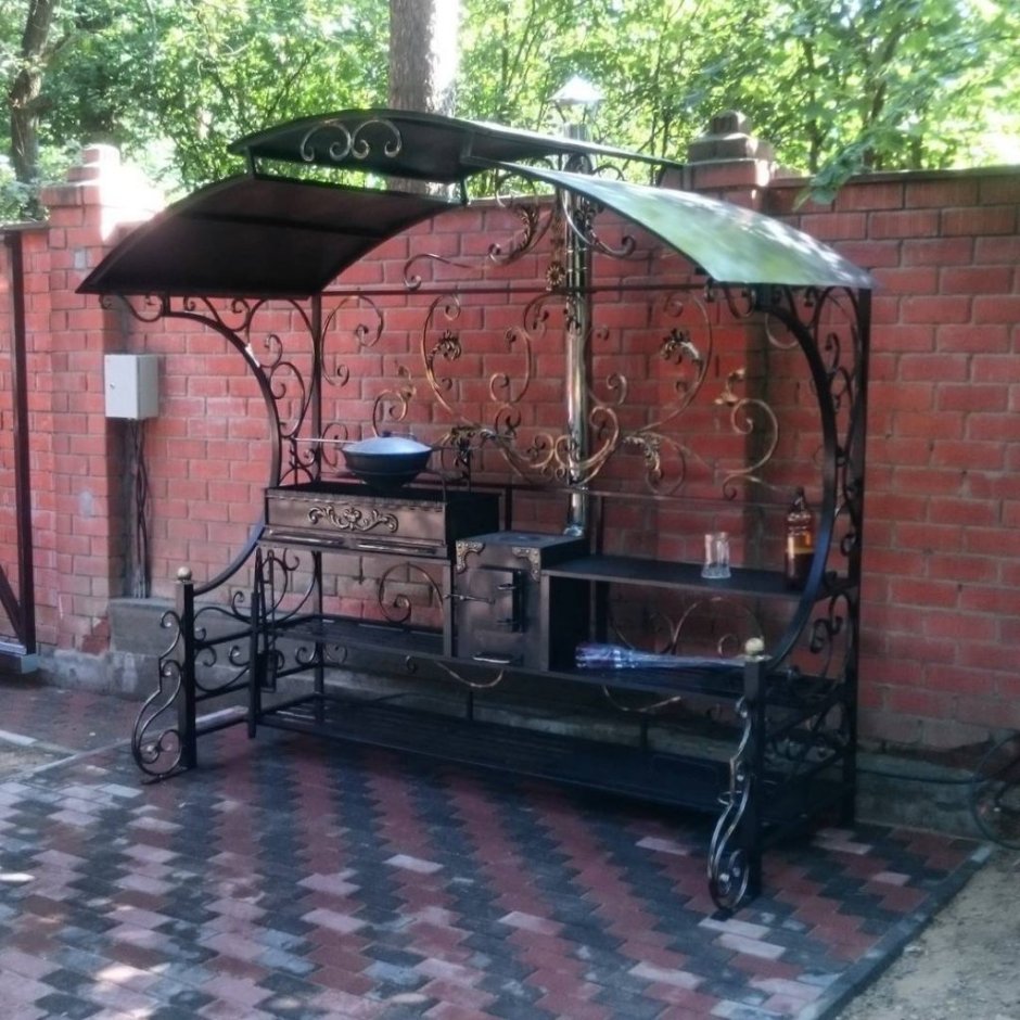 Большой мангал "Россия-2"