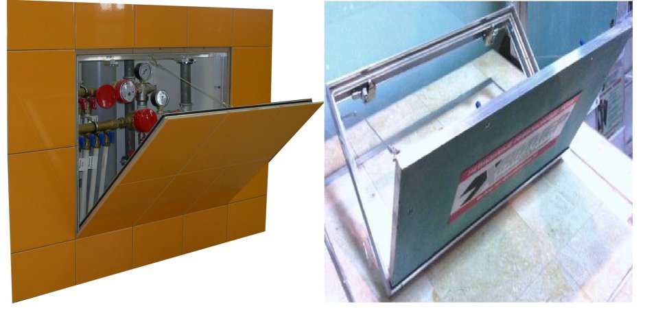 Люк 500х600 под плитку