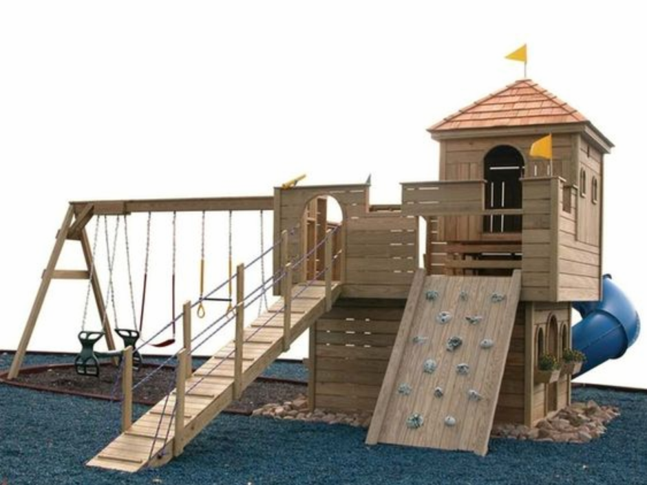 Детские площадки лазалки