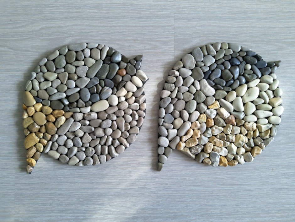 Панно из Речной гальки