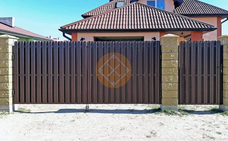 Калитка из штакетника 7024