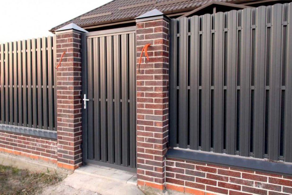 Калитка из штакетника 7024