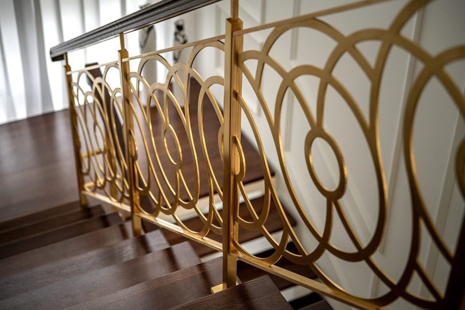 Ограждения лестниц ар деко